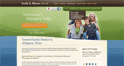 Desktop Screenshot of morsedentistry.com